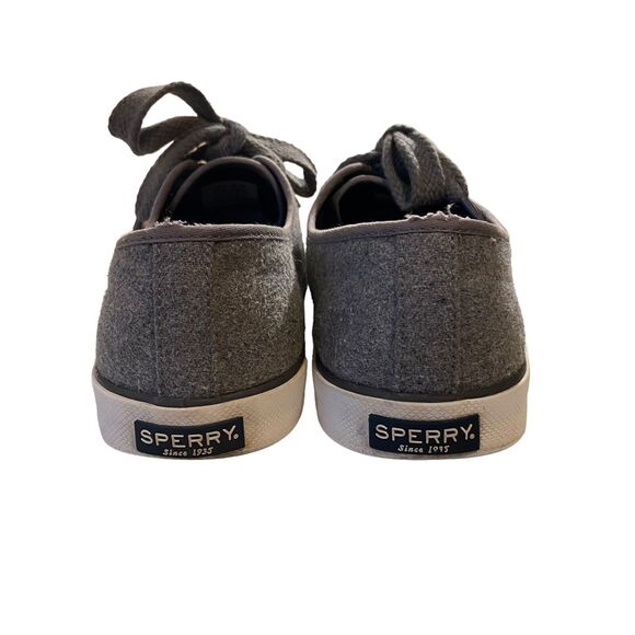Sperry Top-Sider Pier View‎ Wool Blend Sneakers Womens Size 10 Gray STS81979 - Picture 4 of 12
